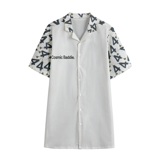 Cosmic Baddie Unisex Cotton Button Up Shirt