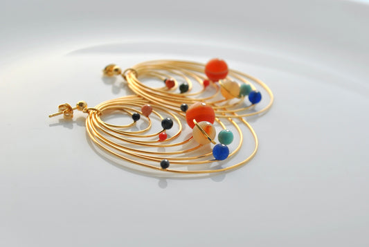 Limited Edition Bluu FLWR Soular System Earrings [PAIR]